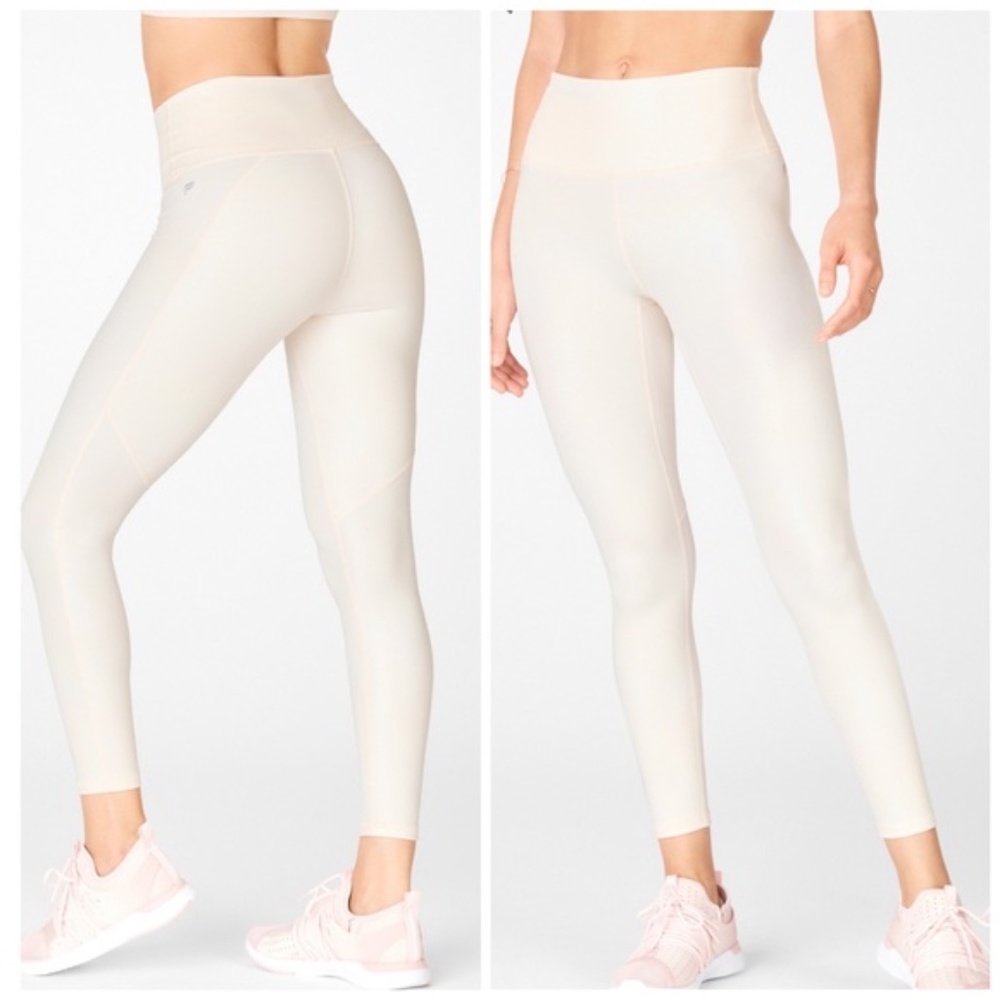 Fabletics High Waisted Iridescent Luxe leggings